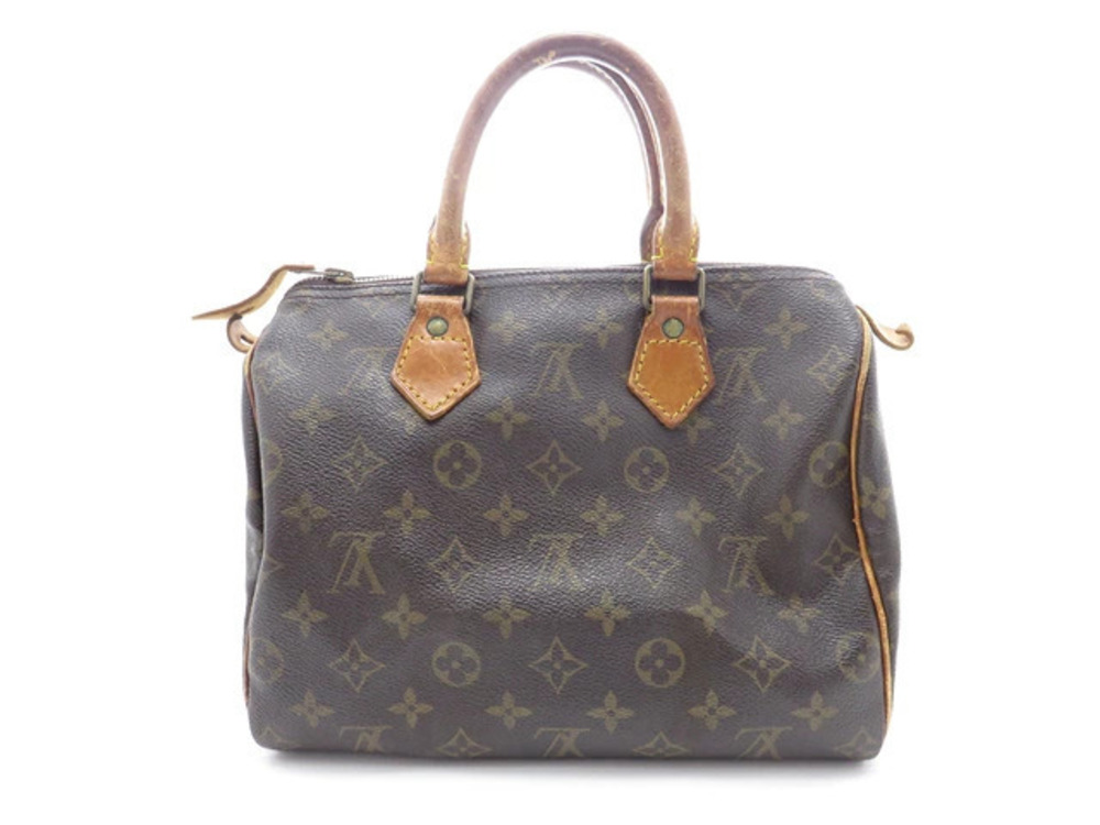 Louis Vuitton Speedy Monogram Handbag Brown